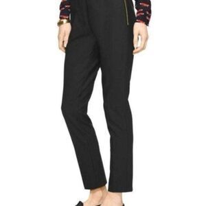 Kate Spade Blaze a Trail Black Stretch Pants 0